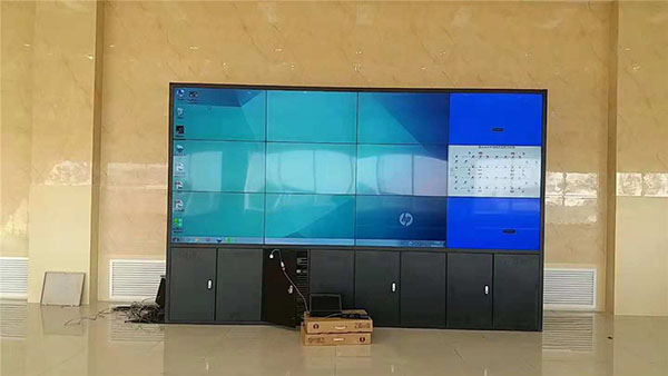 LCD液晶拼接墻拼接方案展示，華仁視界更加專業(yè)